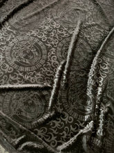 Load image into Gallery viewer, Black Versace Velvet