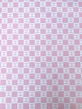 Load image into Gallery viewer, Small Pink White Chanel Vinyl for Custom Handmade