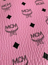 Load image into Gallery viewer, Pink MCM Leather Vinyl for Custom Sneakers