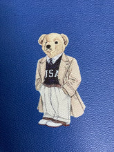 Load image into Gallery viewer, Bear Polo Faux Leather Vinyl for Handmade Crafts