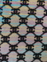 Load image into Gallery viewer, Shiny Chanel Handmade Custom Fabric Sold by Yard