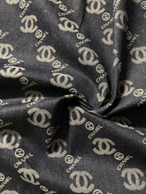 Load image into Gallery viewer, Handmade Chanel Denim Fabric for Custom Jeans