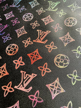 Load image into Gallery viewer, Custom Vinyl Colorful LV Monogram Leather for DIY Handmade Crafts