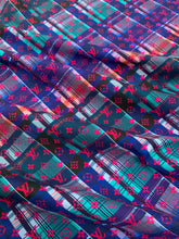 Load image into Gallery viewer, Beautiful Damier LV Cotton Clothing Fabric for Custom Sewing Apparel