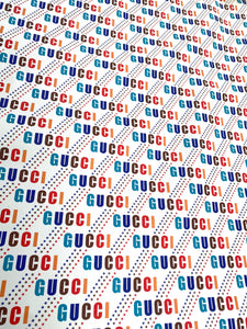 Colorful Gucci Easter Gift Designer Vinyl for Custom Handmade DIY Crafts Sneakers