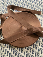Load image into Gallery viewer, Custom Bag LV Strap Brown Straps for Handmade DIY Bag Repair