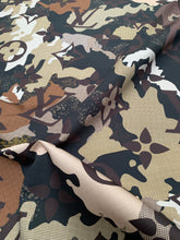 Load image into Gallery viewer, Sewing Cotton Fabric Camouflage LV Quilting for Custom Apparel Handmade DIY