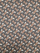 Load image into Gallery viewer, Classic Brown Burberry Custom Vinyl Leather for DIY Crafts Sewing