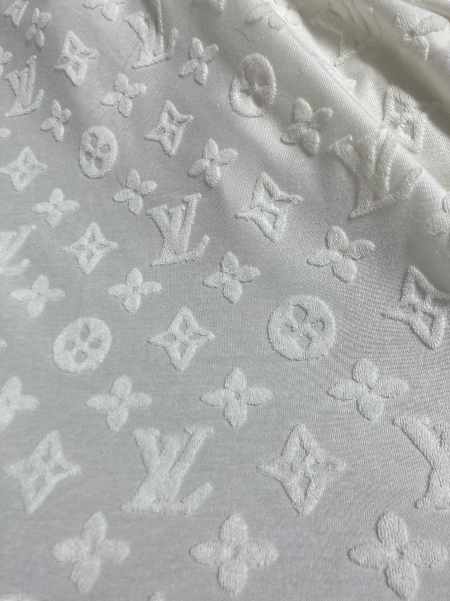 Tissu en coton Cozy Terry LV pour vêtements personnalisés