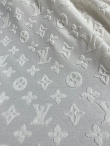 Cozy Terry LV Fabric Cotton For Custom Apparel Clothing