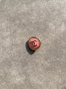 Handmade Designer Pink Chanel Buttons for Custom Apparel