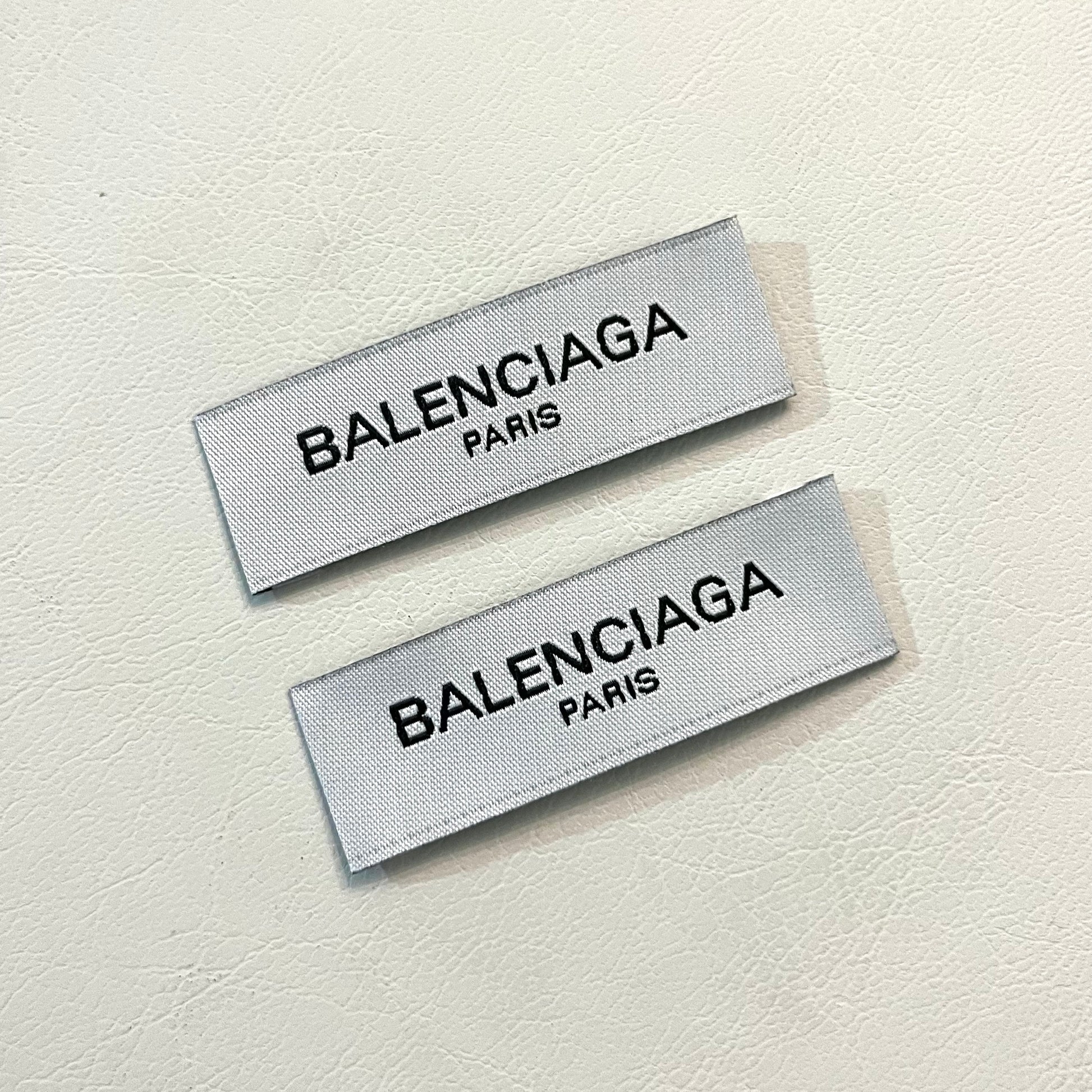 Balenciaga Label Bespoke