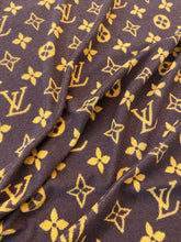 Load image into Gallery viewer, Classic brown Louis Vuitton Beach Towel Cozy Cotton Fabric Terry Fabric