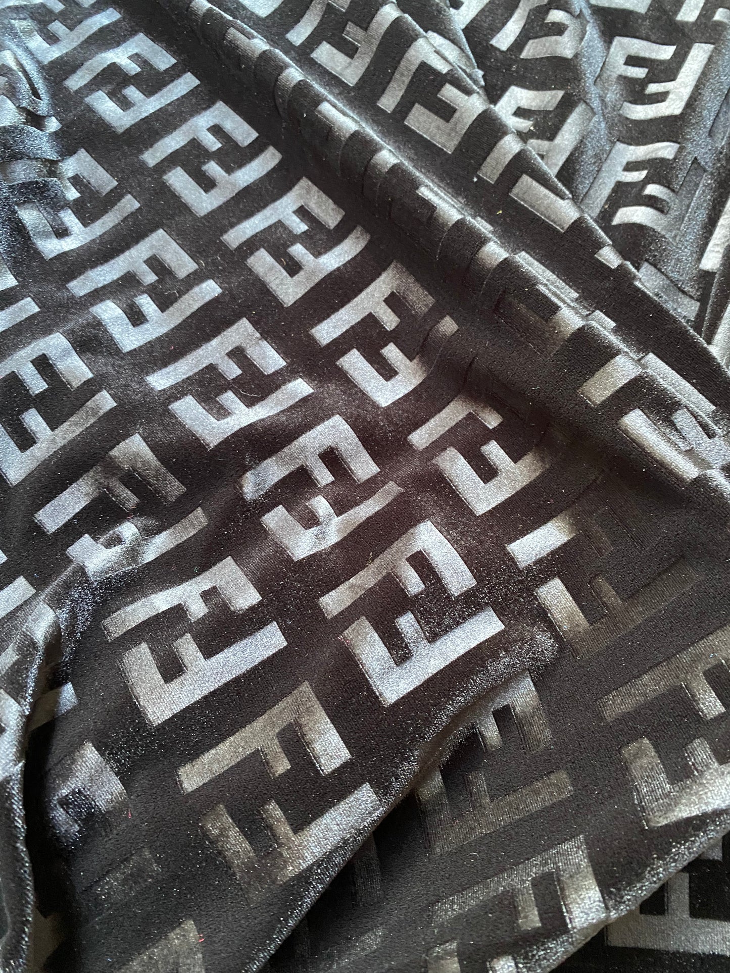 Fendi Velvet Fabric