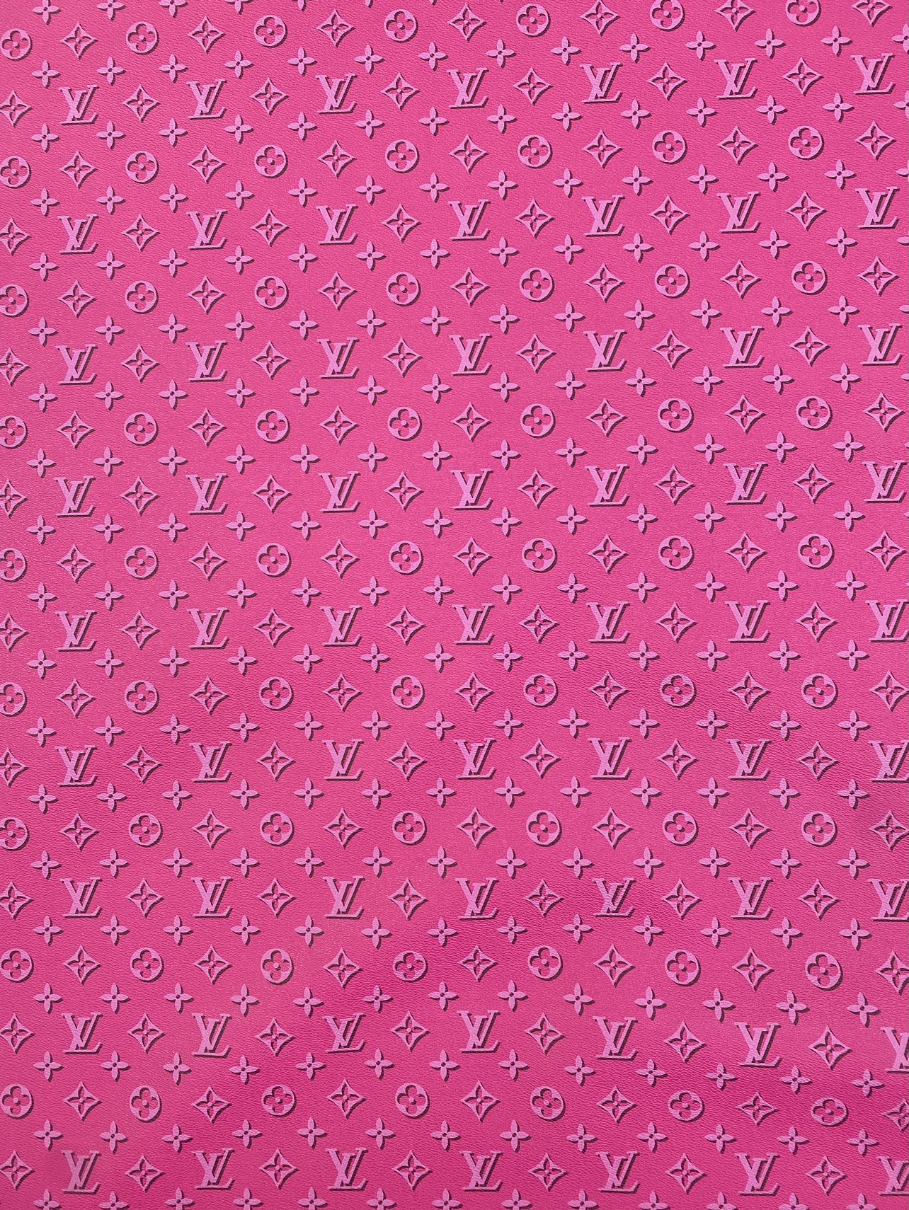 Hot Pink LV Vinyl