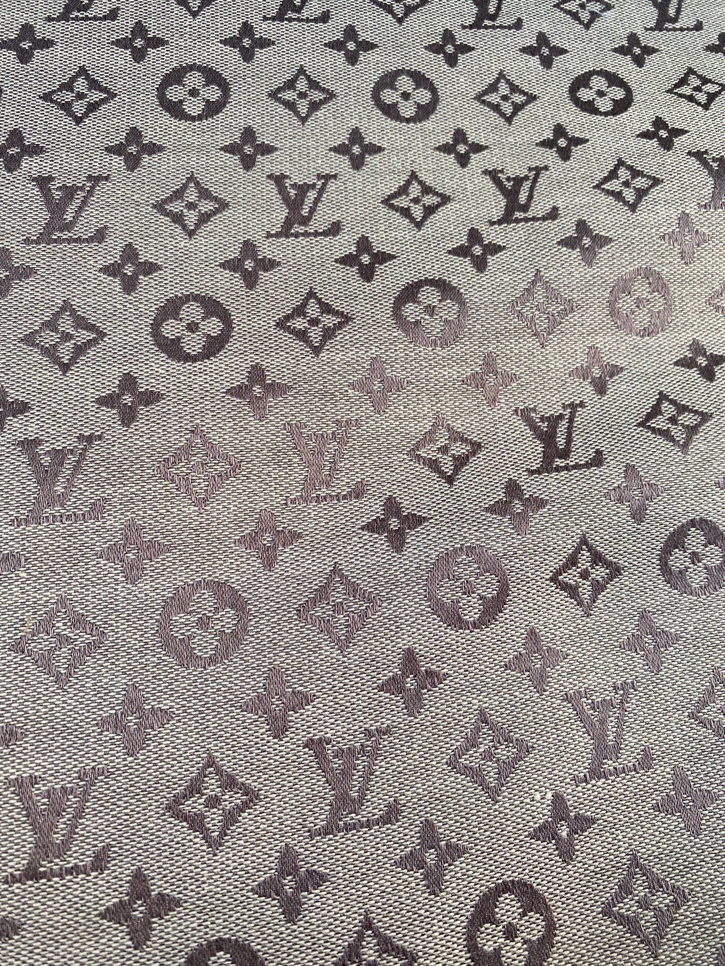 Classic Brown Louis Vuitton Sofa Fabric Jacquard for Furniture DIY Handmade Custom Sneakers