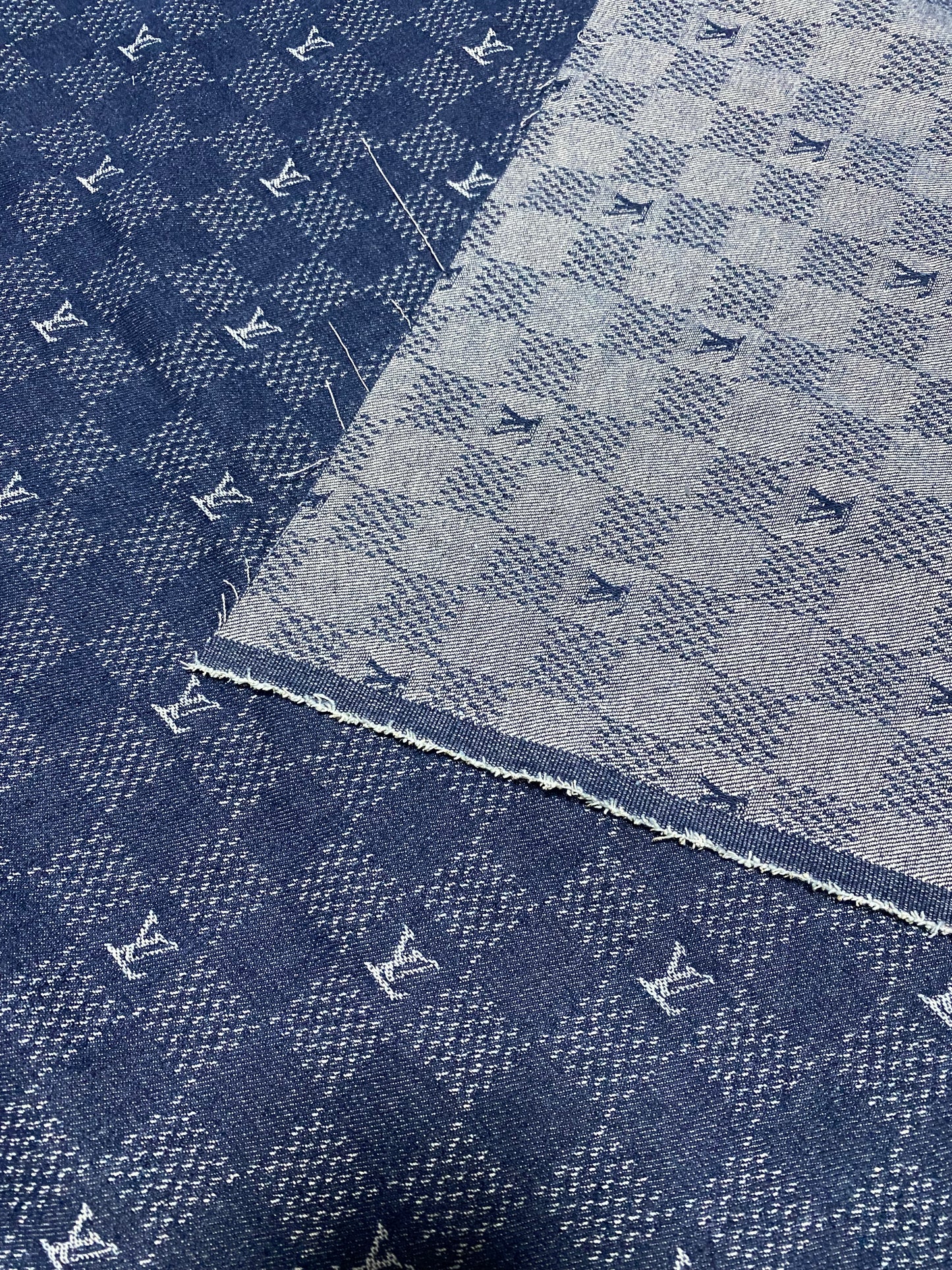 LV Denim Fabric