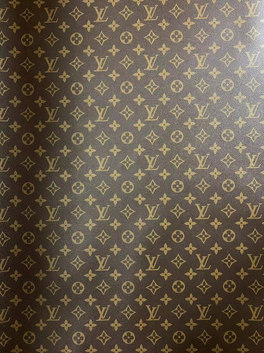 Louis Vuitton Leather Fabric LV Leather Fabric for Shoes