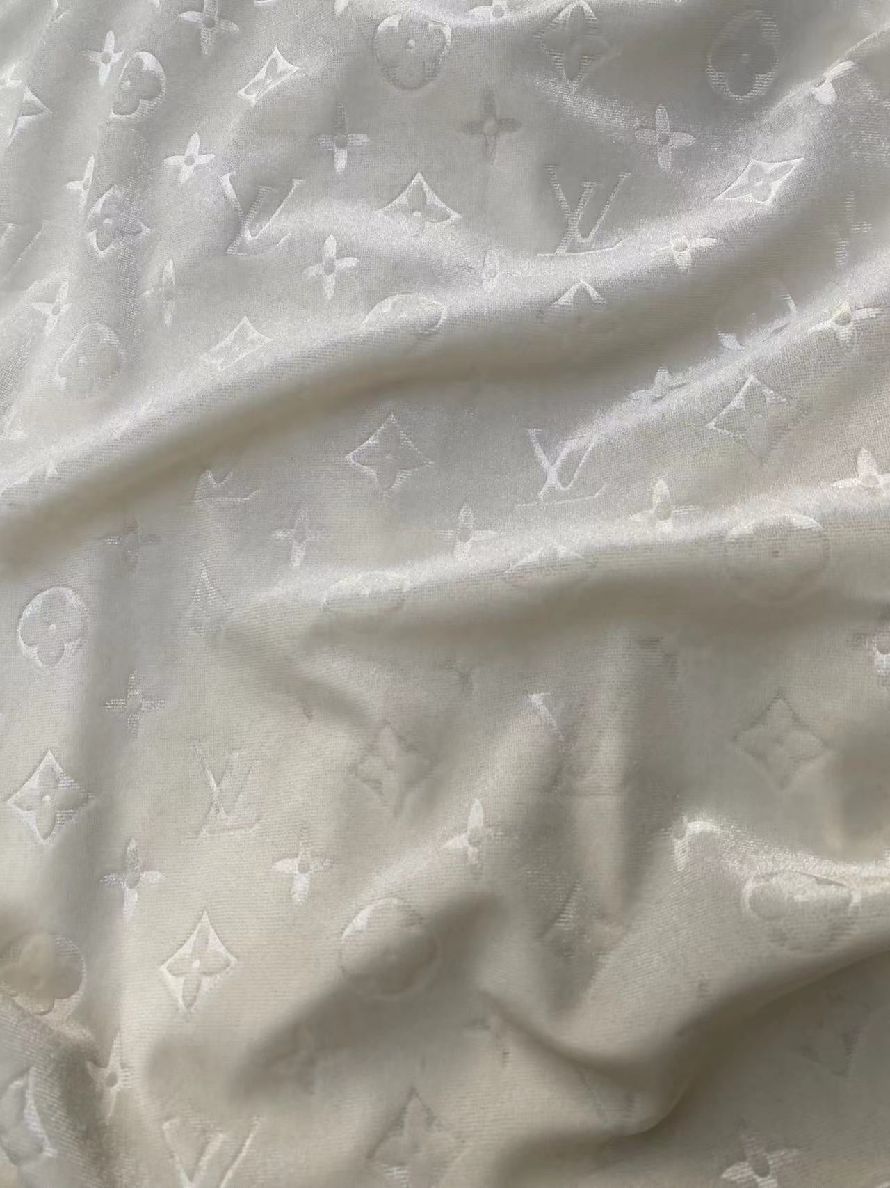 Louis Vuitton Velvet LV Fabric Velvet