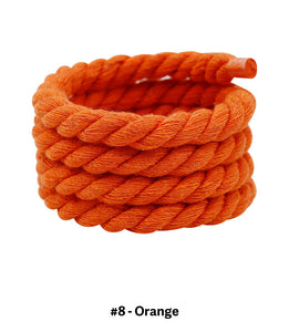 Custom Handmade Colorful Rope Shoelace for Sneakers DIY Crafts
