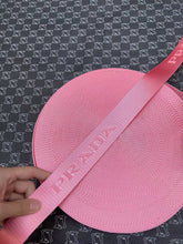 Load image into Gallery viewer, Pink Prada Bag Strap for DIY Crafting Handmade Bag Repair
