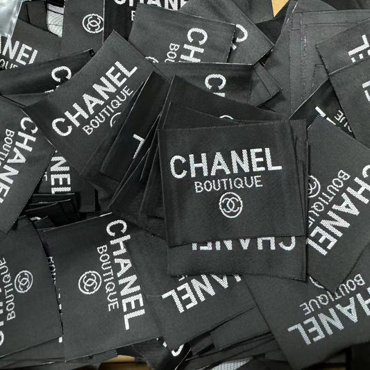 Chanel Label for Custom Clothing Sewing Projects