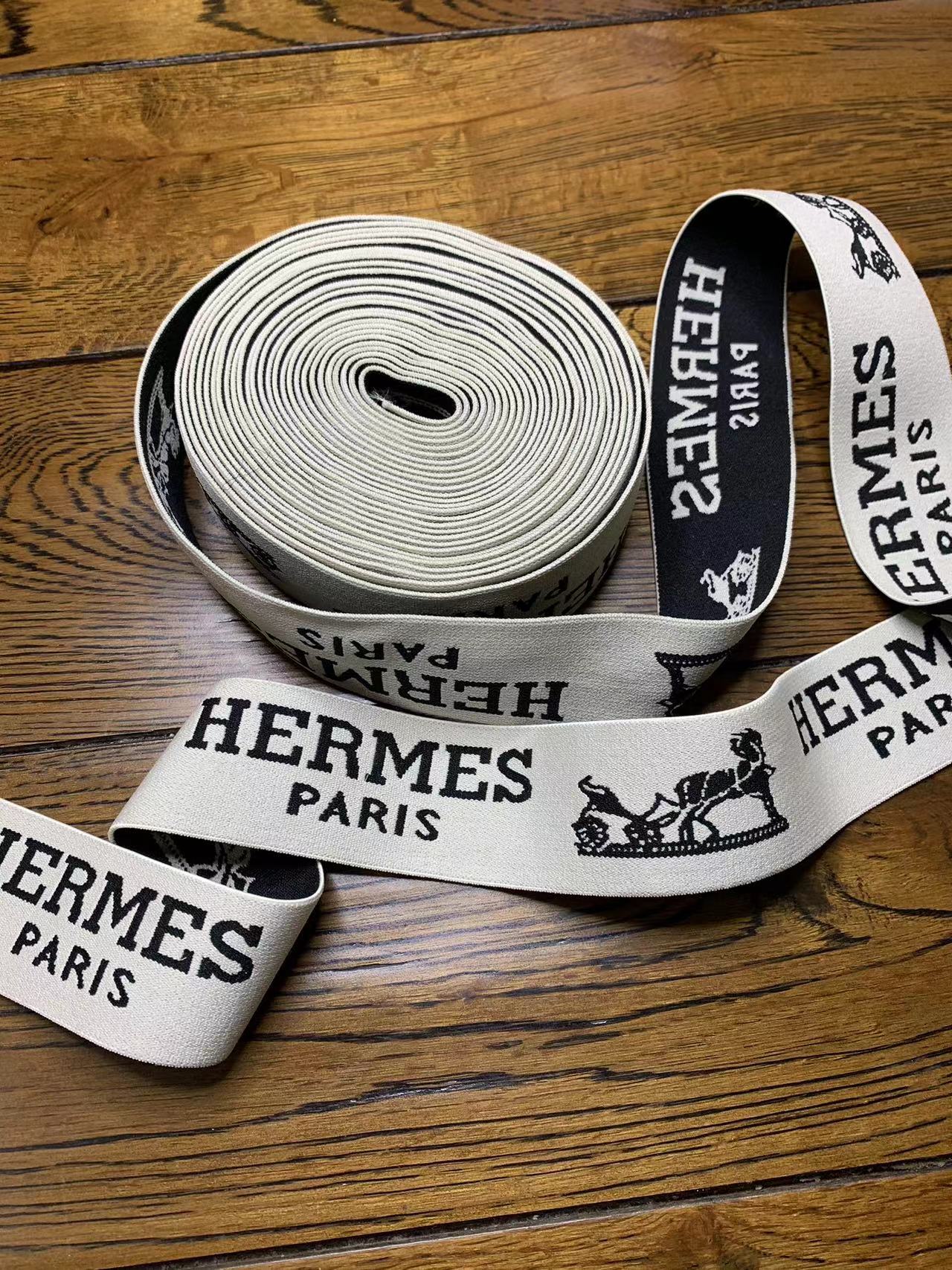 Hermes Paris Elastic Band for Clothing Apparel Headband for DIY Sewing