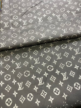 Load image into Gallery viewer, Grey LV Gradient Cotton Fabric for Clothing DIY Crafts Handmade Sold by Yard