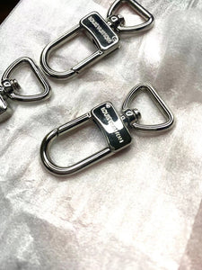 Premium High Quality LV Silver Swivel Clasp for DIY Crafts Bag Repair