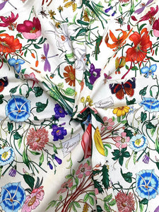 Floral Gucci Blooming Fabric For Custom DIY Upholstery Fabric Sold by Yard