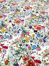 Load image into Gallery viewer, Floral Gucci Blooming Fabric For Custom DIY Upholstery Fabric Sold by Yard