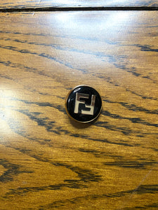 Fendi FF Button for Custom Handmade Bespoke Apparel Accessory