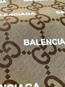Gucci Balenciaga Jacquard Fabric for Handmade Sewing Clothing Custom