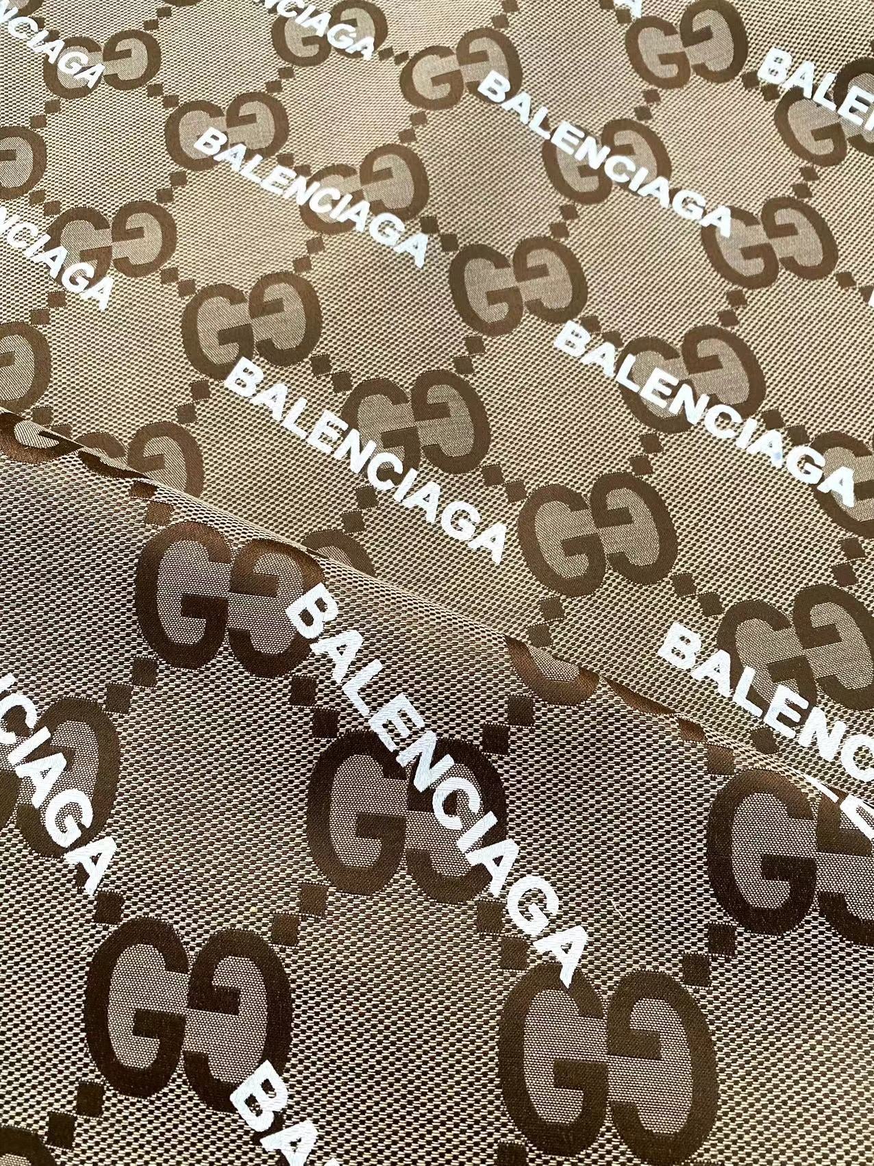 Gucci Balenciaga Jacquard-Stoff für handgefertigte Nähkleidung nach Maß