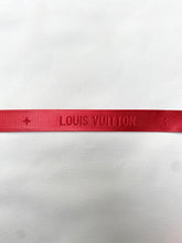 Load image into Gallery viewer, Custom Red LV Straps for Handmade DIY Bag Repair