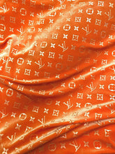Load image into Gallery viewer, Orange Louis Vuitton LV Velvet