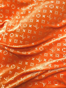 Orange Louis Vuitton LV Velvet