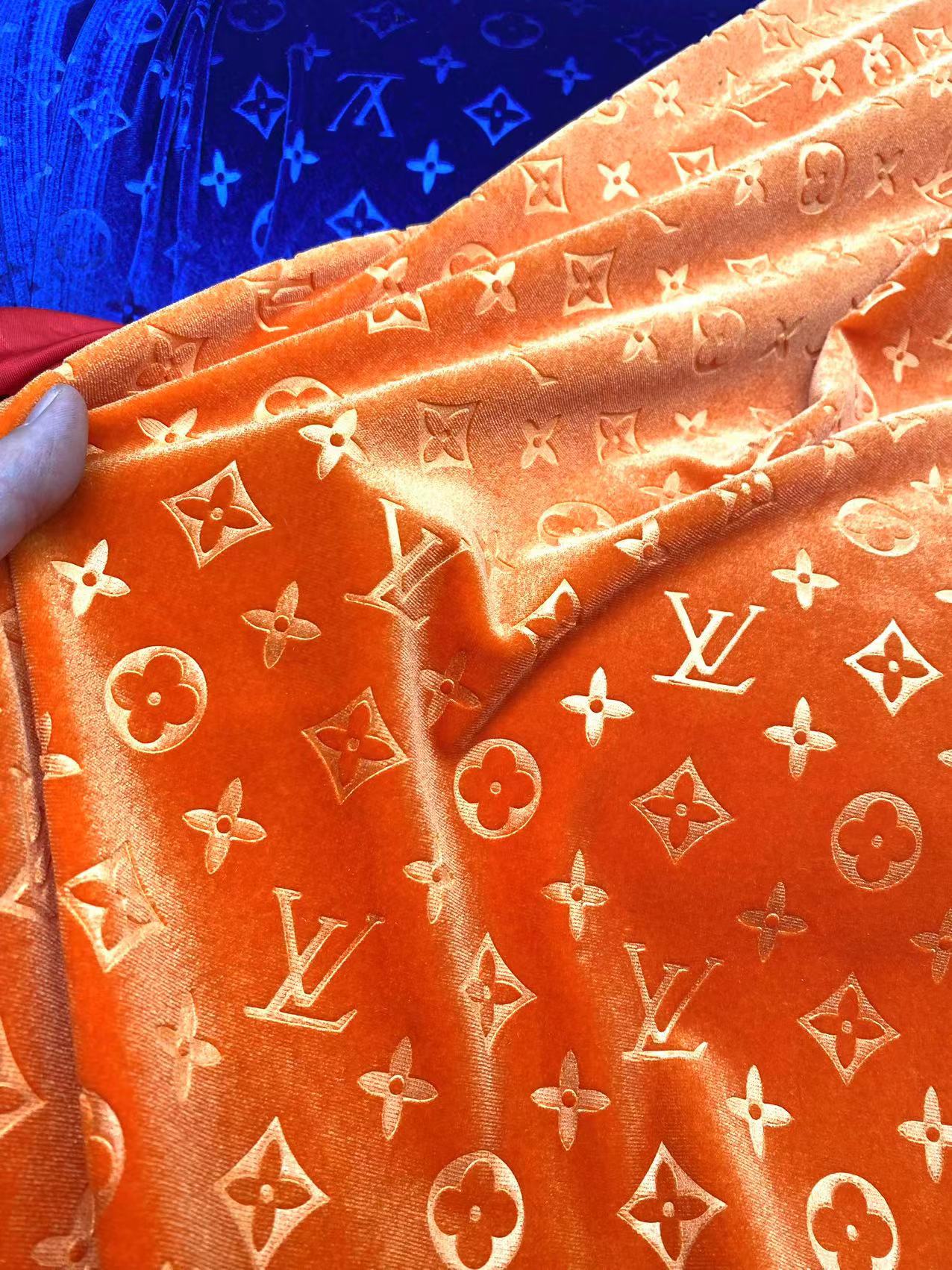 Orange Louis Vuitton LV Velvet