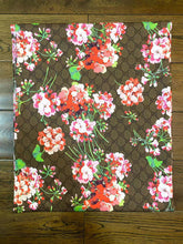 Load image into Gallery viewer, Classic Gucci Flower Summer Cotton Fabric for Handmade DIY Crafts Clothing