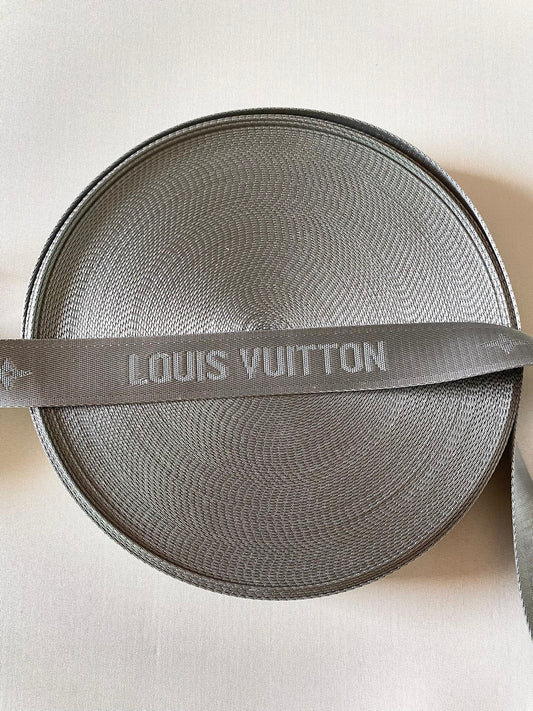 Custom Bag LV Strap Grey Silver Straps for Handmade DIY Bag Repair