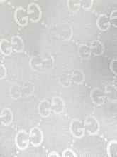 Load image into Gallery viewer, Classic Jumbo Gucci GG White Fabric for Shirt Jacket Custom Clothing