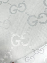 Load image into Gallery viewer, Classic Jumbo Gucci GG White Fabric for Shirt Jacket Custom Clothing