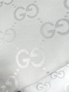 Classic Jumbo Gucci GG White Fabric for Shirt Jacket Custom Clothing