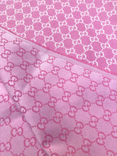 Load image into Gallery viewer, Barbie Pink GG Fabric for Custom DIY Handmade