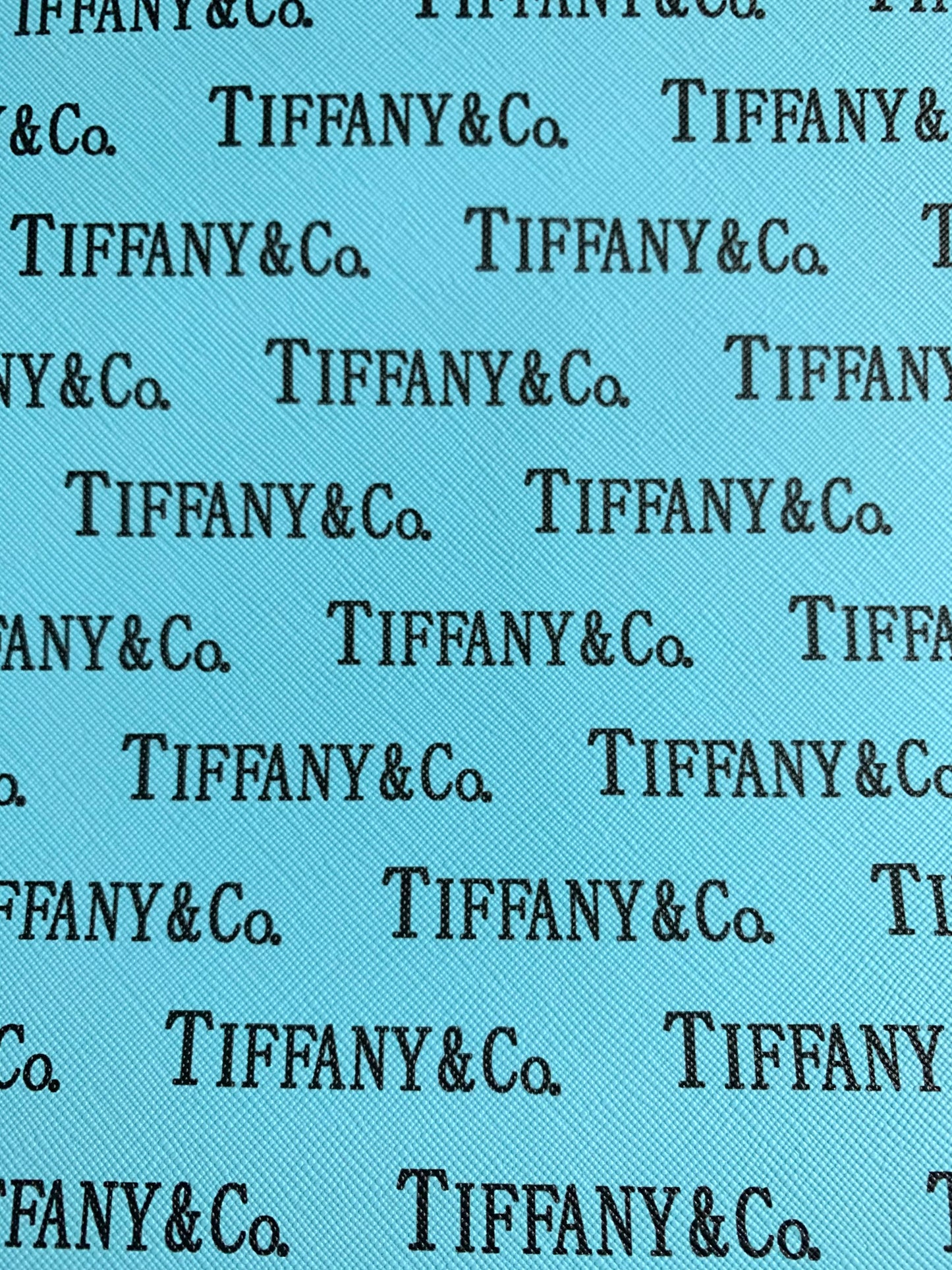 Tiffany Co. Individuelles handgefertigtes Vinyl zum Basteln