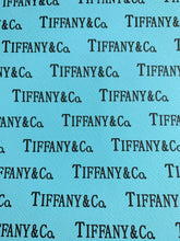 Load image into Gallery viewer, Tiffany Co. Custom Handmade Vinyl for Crafts