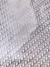 Load image into Gallery viewer, Pink Dior Jacquard Fabric for Custom Sewing