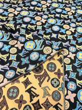 Load image into Gallery viewer, Crafts Colorful Jacquard LV Fabric for Handmade Custom Apparel