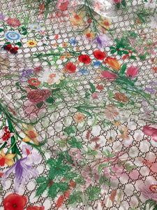 Transparent Custom Handmade GG Gucci Flower Material for Crafts
