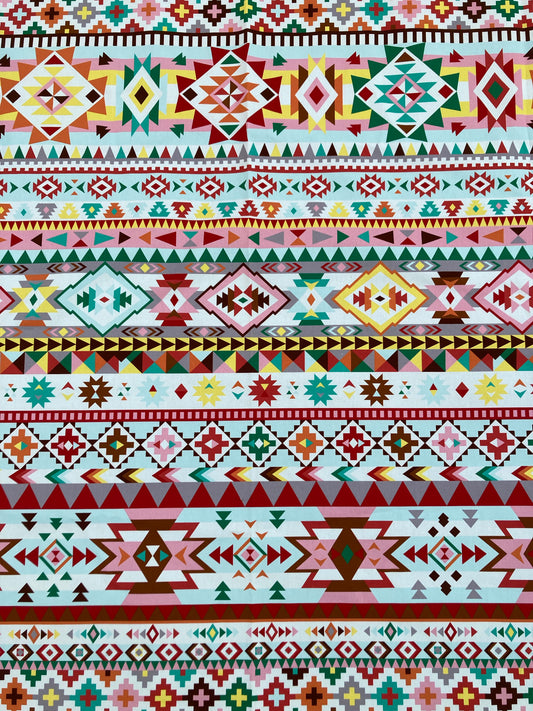 Tissu doux à motifs Cotton Tribe DIY pour baskets personnalisées